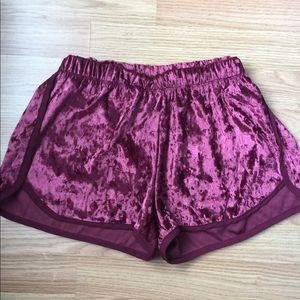 Velvet Shorts